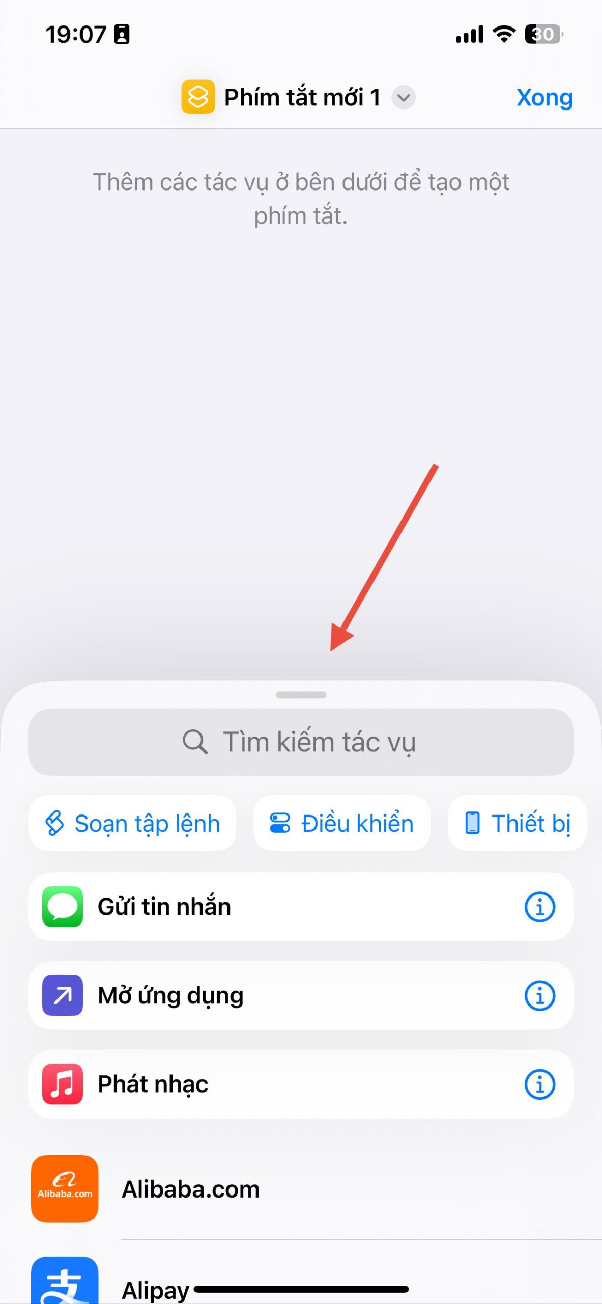 Cách đưa trang web ra màn hình điện thoại iPhone