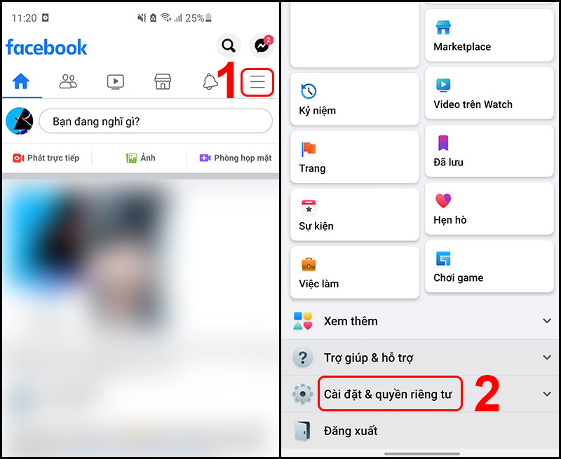 Cách mở link trên Facebook, Messenger bằng trình duyệt ngoài đơn giản